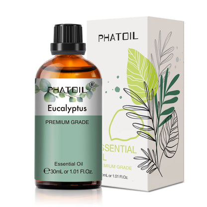 30Ml Lavender Lemon Eucalyptus Sandalwood Bergamot Aromatherapy Essential Oil for Diffuser,Candle Making,Diy Soap & Bomb