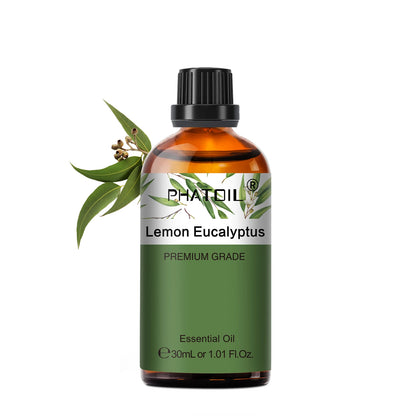 30Ml Lavender Lemon Eucalyptus Sandalwood Bergamot Aromatherapy Essential Oil for Diffuser,Candle Making,Diy Soap & Bomb