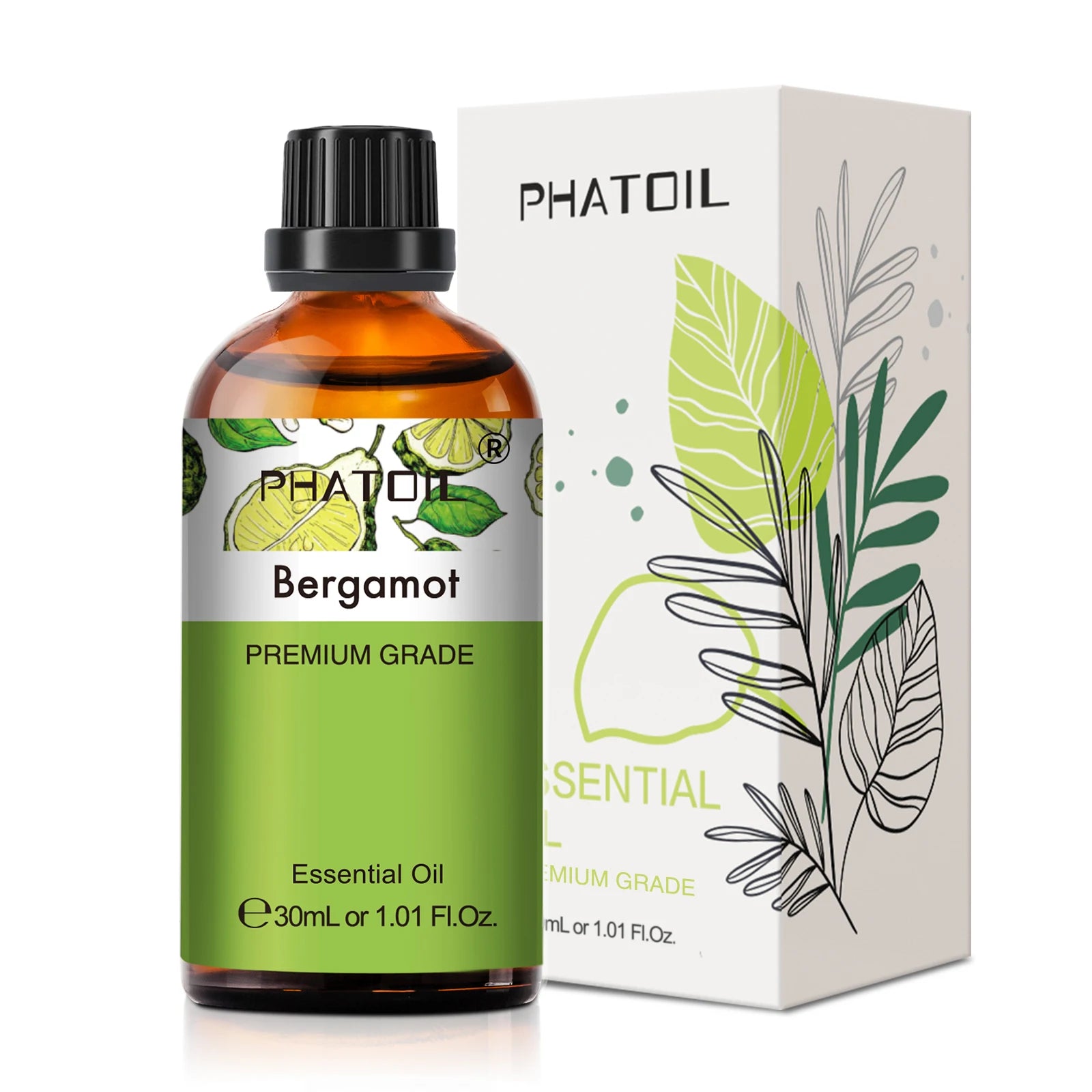 30Ml Lavender Lemon Eucalyptus Sandalwood Bergamot Aromatherapy Essential Oil for Diffuser,Candle Making,Diy Soap & Bomb
