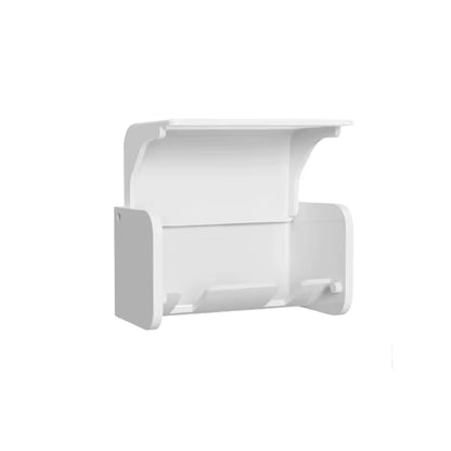 Wall Mount Toothbrush Holder with Cover Toothbrush Holder Bathroom Accessories Shower Self Adhesive Toothbrush Hanger Rack