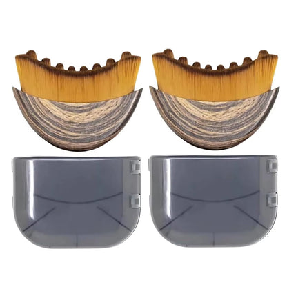 1PCS/2PCS New Lymphatic Contour Face Brush for Lymphatic Drainage,Ergonomic Lymphatic Massager, Portable Face Lifting Tool