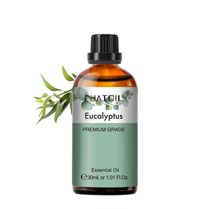 30Ml Lavender Lemon Eucalyptus Sandalwood Bergamot Aromatherapy Essential Oil for Diffuser,Candle Making,Diy Soap & Bomb