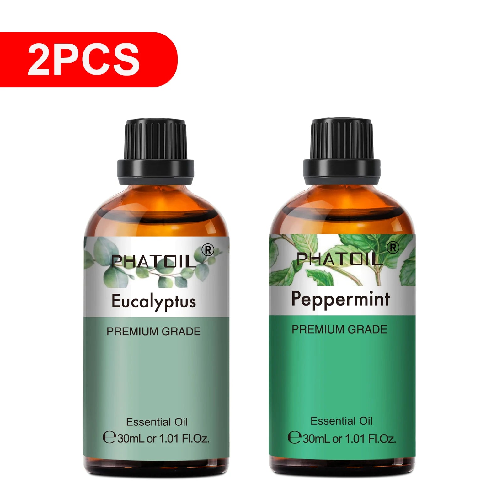 30Ml Lavender Lemon Eucalyptus Sandalwood Bergamot Aromatherapy Essential Oil for Diffuser,Candle Making,Diy Soap & Bomb