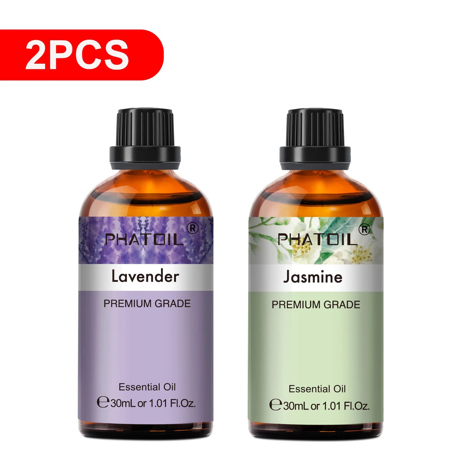30Ml Lavender Lemon Eucalyptus Sandalwood Bergamot Aromatherapy Essential Oil for Diffuser,Candle Making,Diy Soap & Bomb