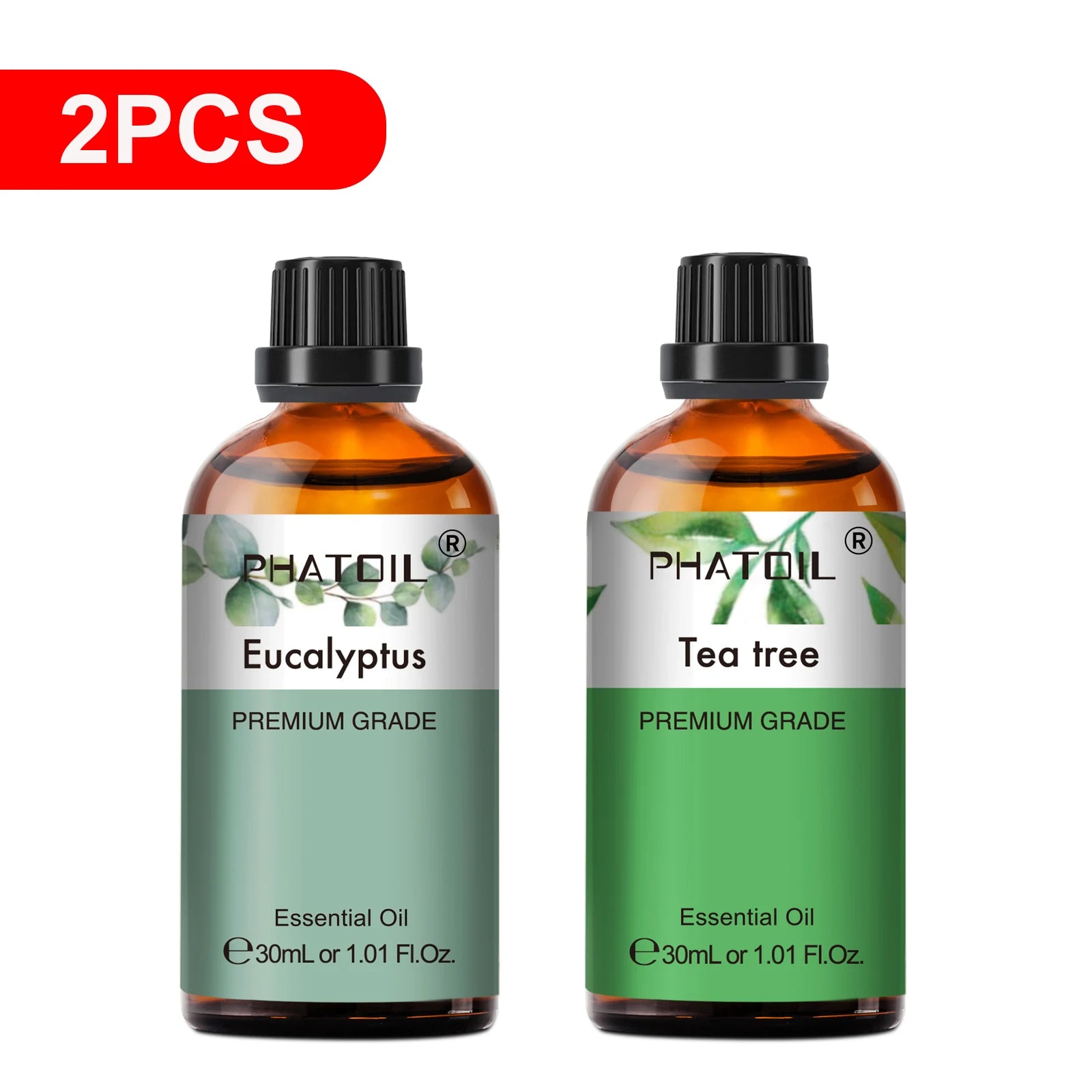 30Ml Lavender Lemon Eucalyptus Sandalwood Bergamot Aromatherapy Essential Oil for Diffuser,Candle Making,Diy Soap & Bomb