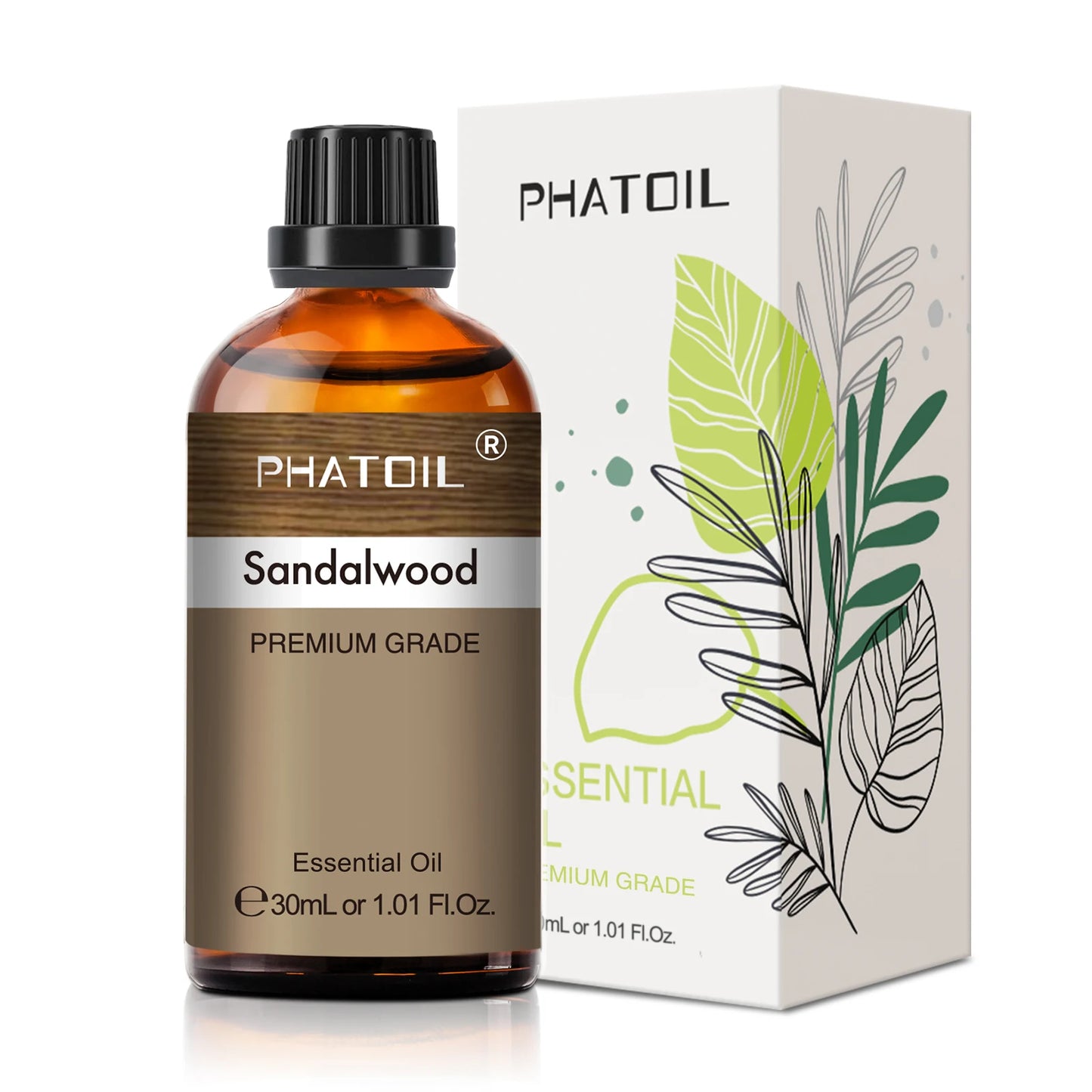 30Ml Lavender Lemon Eucalyptus Sandalwood Bergamot Aromatherapy Essential Oil for Diffuser,Candle Making,Diy Soap & Bomb