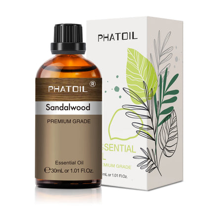 30Ml Lavender Lemon Eucalyptus Sandalwood Bergamot Aromatherapy Essential Oil for Diffuser,Candle Making,Diy Soap & Bomb